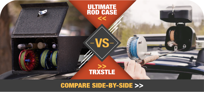 Compare Ultimate Rod Case vs Trxstle Rod Carrier