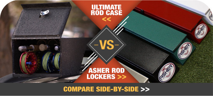 Ultimate Rod Case vs Asher Rod Locker comparison image
