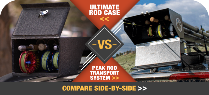 Ultimate Rod Case vs Peak Rod Transport comparison image